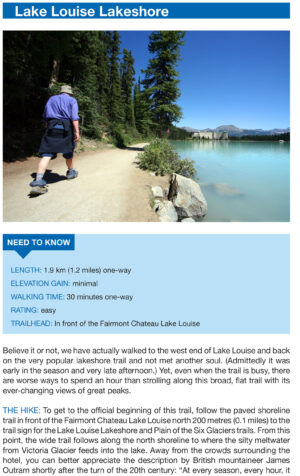 Lake Louise hiking ebook