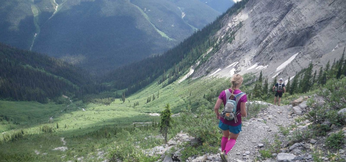 Canadian Rockies trail running