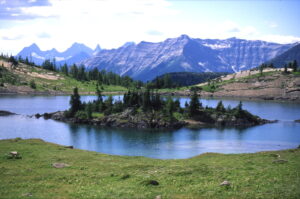 Rock Isle Lake, Sunshine Meadows, Banff National Park