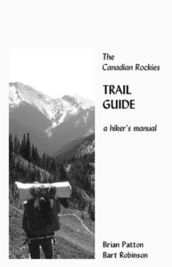 Canadian Rockies Trail Guide, 1st edition cover