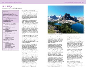 Canadian Rockies Trail Guide, 10th edition layout