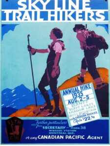 Skyline Hikers Poster 1935b