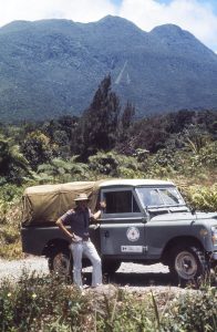 Jim Thorsell's first international posting on the Caribbean island of Dominica, circa 1978. Jim Thorsell collection.