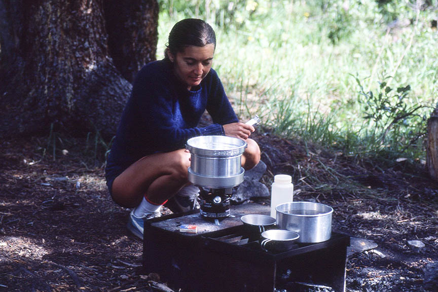 Dinner on Jasper’s South Boundary Trail—Lagrace Campground in the Medicine Tent Valley. Brian Patton photo.