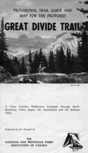 Great Divide Trail brochure, 1970